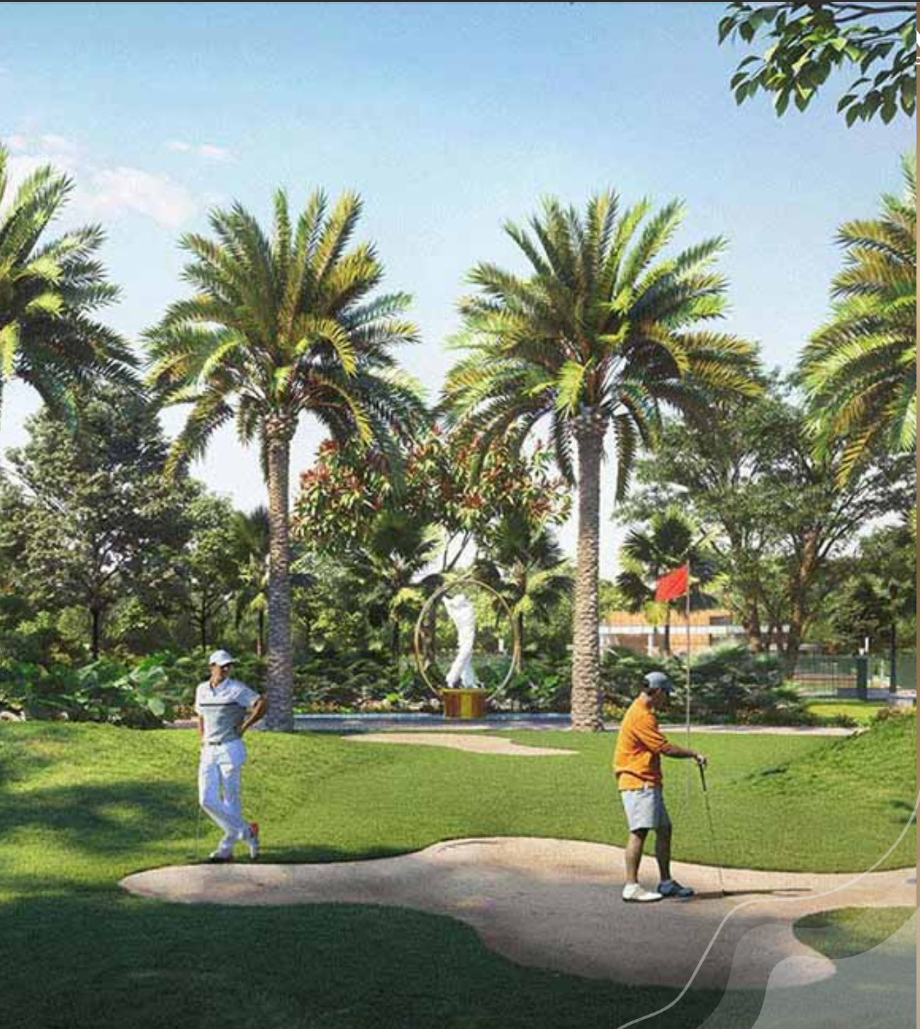 Golf-View Landscape